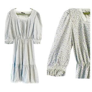 Recollections XXL Prairie Pioneer Victorian Floral Reenactment Dress USA